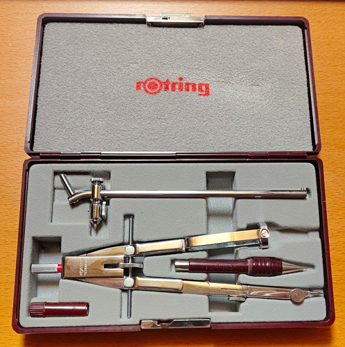 Rotring zirkelkasten reißzeug - zirkelkasten,