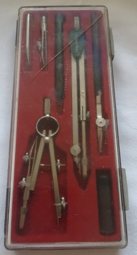 Zirkelkasten 7tlg für büro - zirkelkasten,