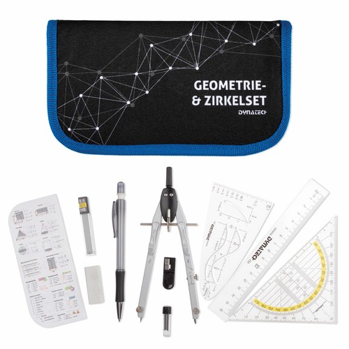 Geometrie set teilig zirkel - 12,