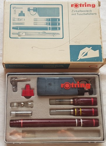 Rotring zirkelbesteck mit - rotring,