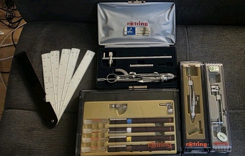 Rotring zirkel set mit stiften - mit,